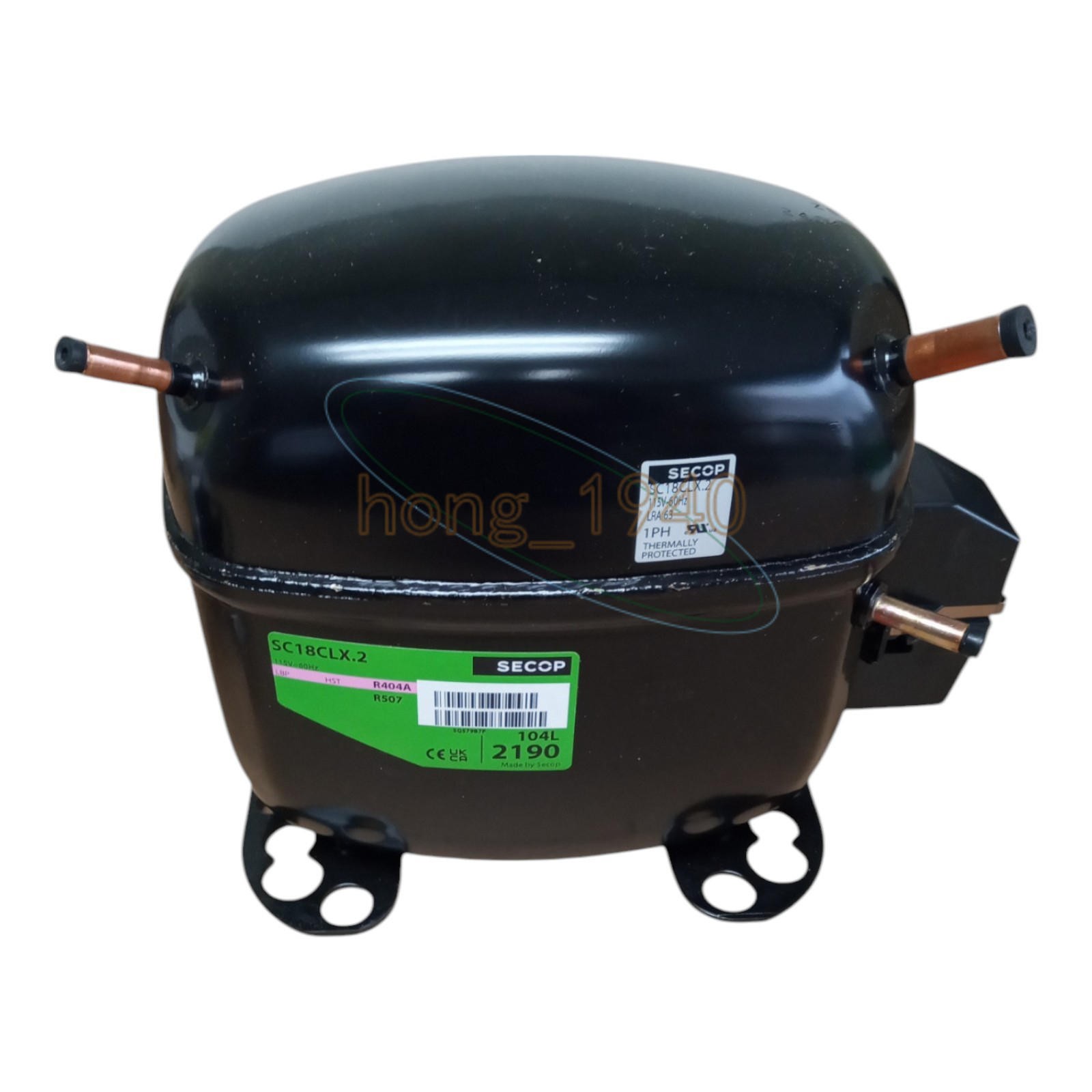 New One SECOP Compressor SC18CLX.2 115V R404a/R507 3/4HP