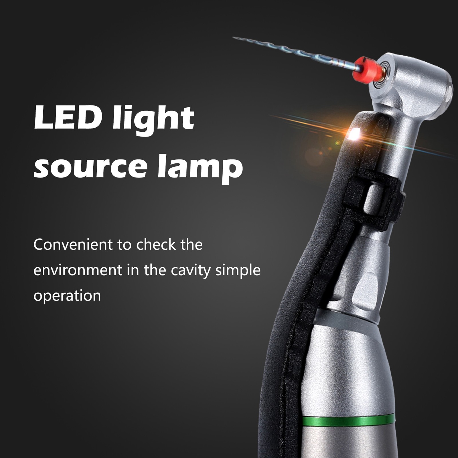 Dental Wireless Cordless LED Endo Motor 16:1 Handpiece Root Canal Treatment