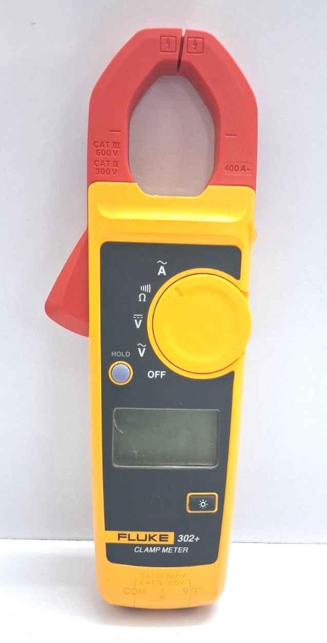 Fluke 302+ CAT III Digital Clamp Meter – FLUKE-302+