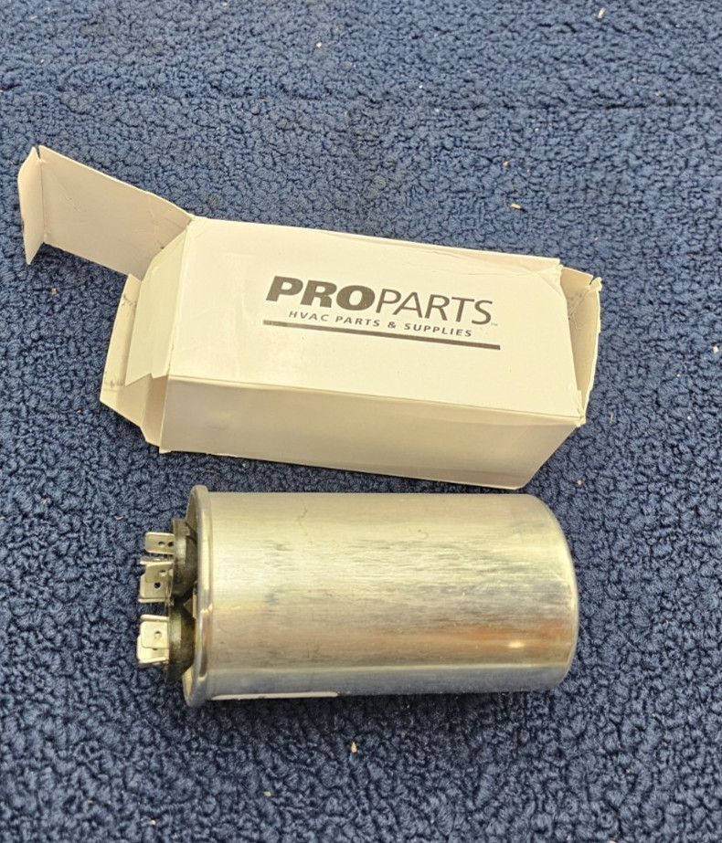 (QTY 2) JARD 12788 45 + 5 x 440/370 VAC Round Dual Run Capacitor 50/60Hz
