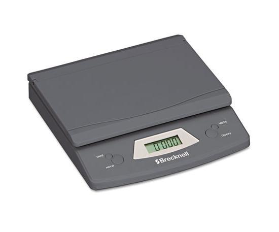 Brecknell 325 Electronic Portable Postal Parcel Scale 25 lb x 0.1 oz, Gray, AC