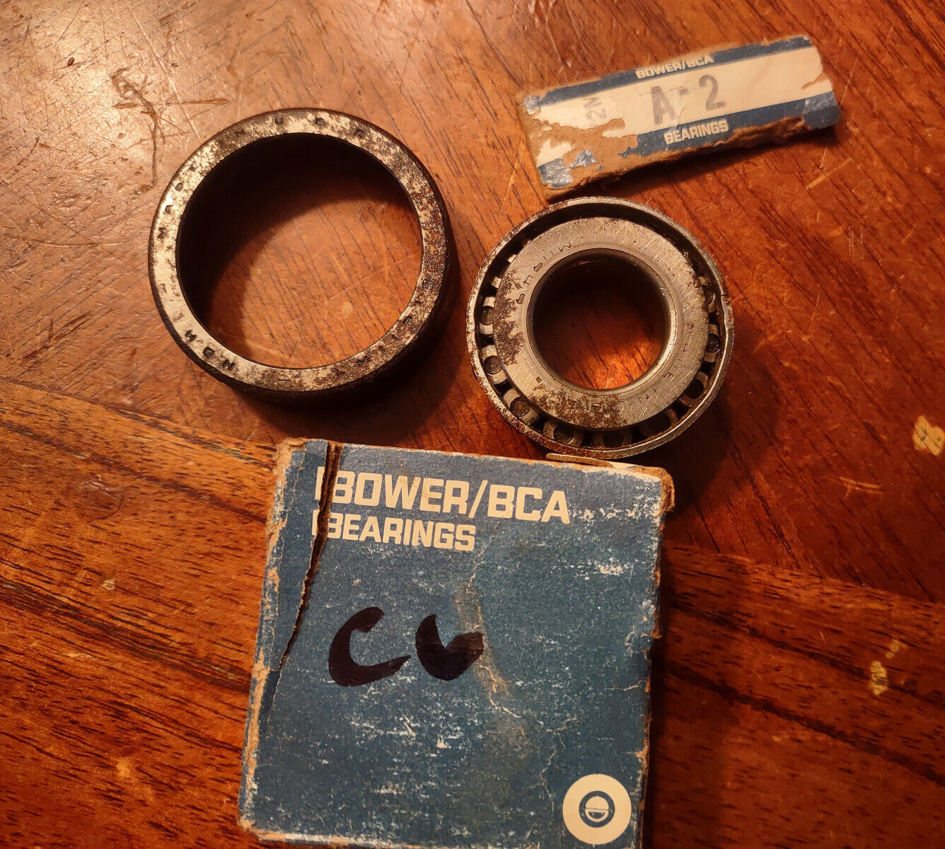 Bower A2 bearing set LM11949 / LM11910, made in USA