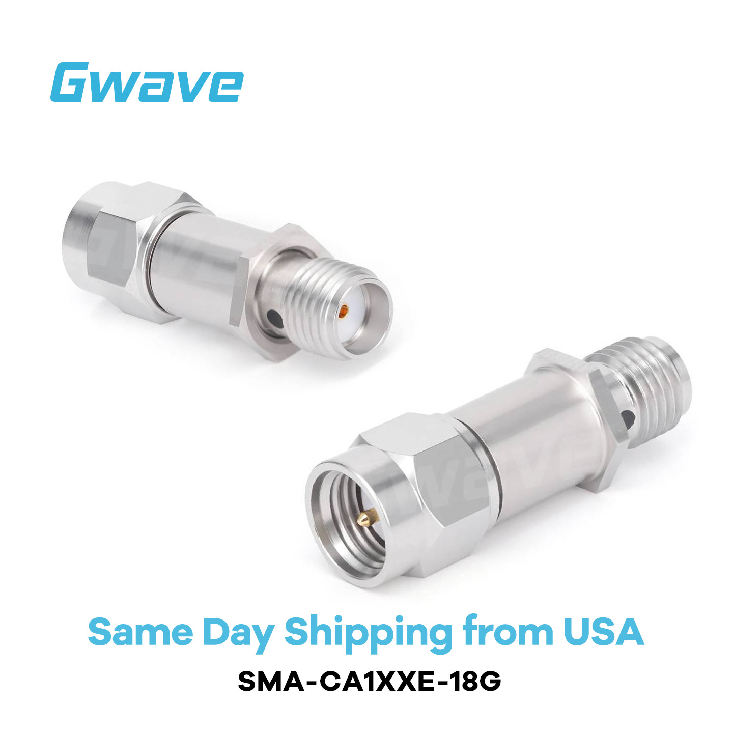 SMA RF Fixed Attenuator | DC–18GHz | 50 Ohm | 1dB to 30dB | Stainless Steel | 2W