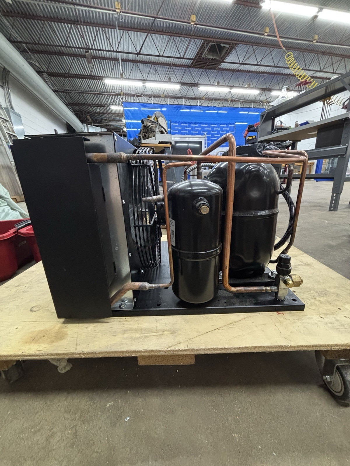 Danfoss Optyma Hermetic Condensing Unit R-404A 208-230V 1PH Black