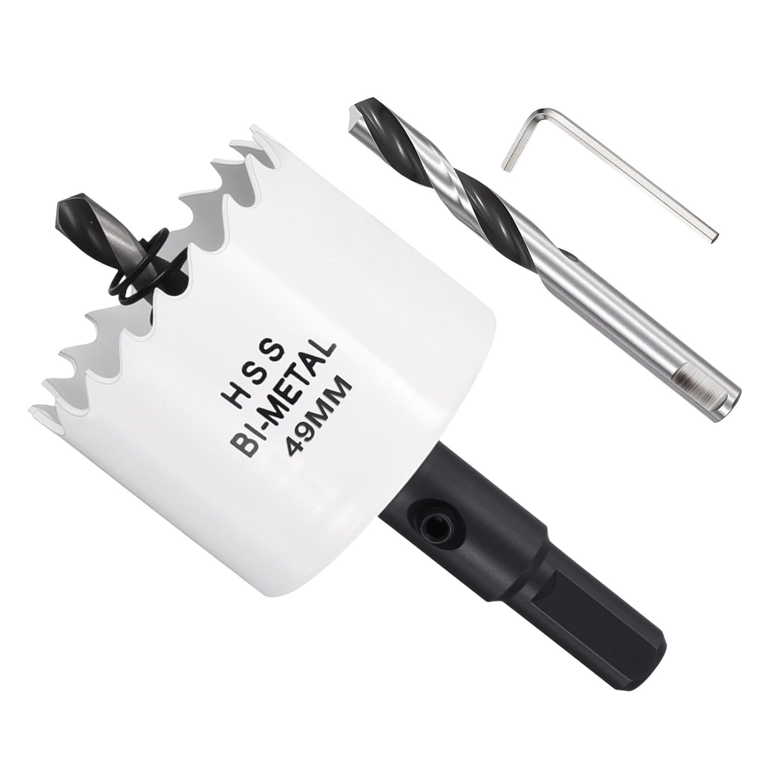 METALLIXITY Bi-Metal Hole Saw 1-15/16″, M42 HSS Circular Head 49mm Hole Cutter w