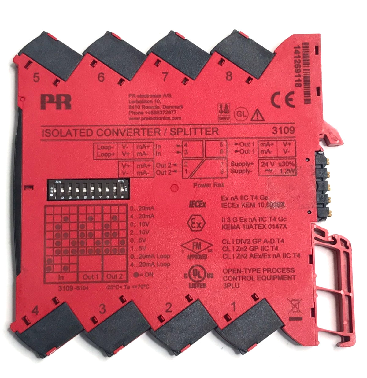 PR ELECTRONICS 3109 Isolated Converter / Splitter PR 3109