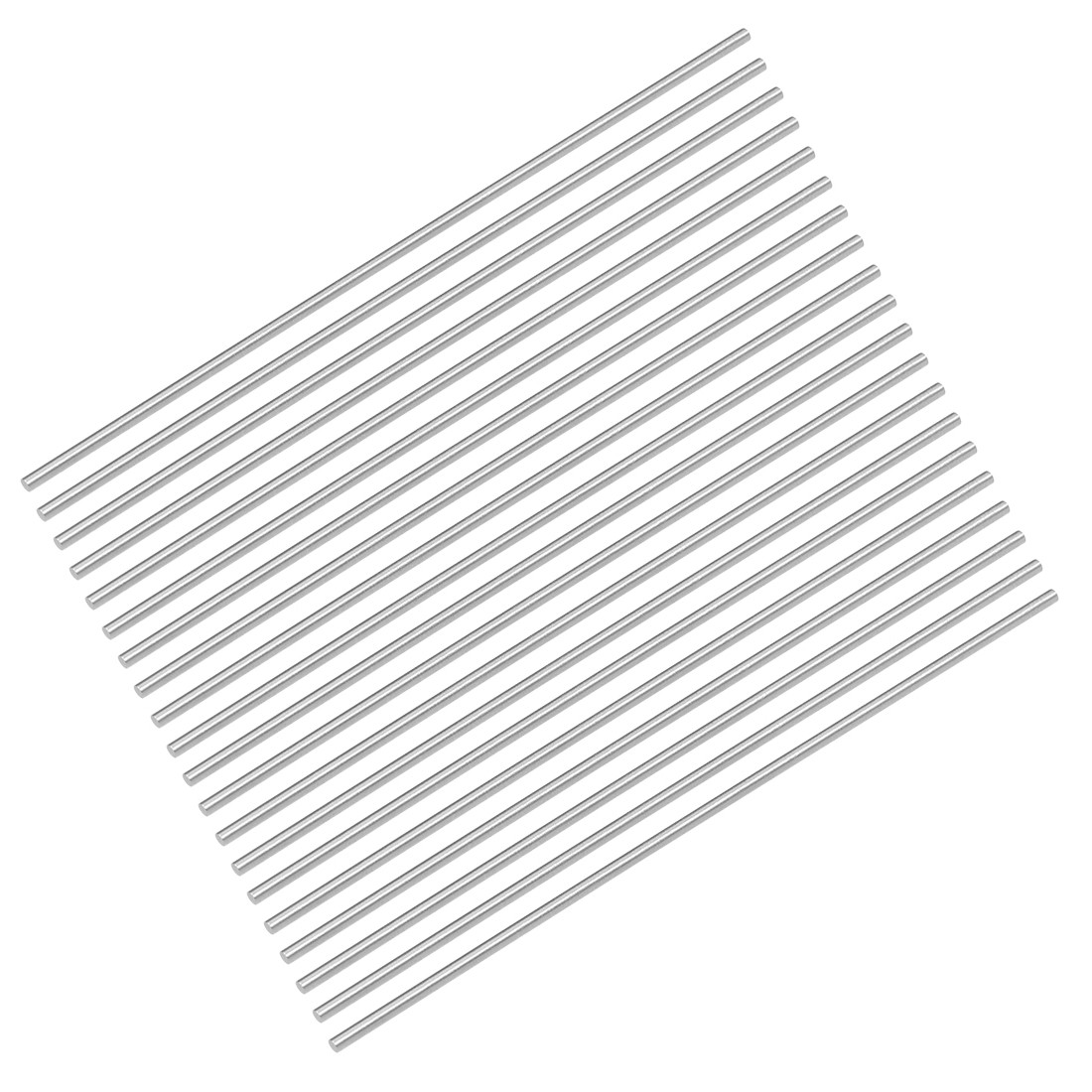 20 x Round Metal Rods 1.7mm x 100mm High Speed Steel (HSS) Lathe Bar Stock
