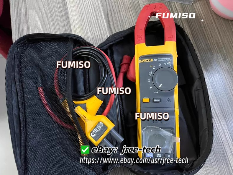 1PC Used Fluke 381 True-RMS AC/DC Clamp Meter Remote Display with iFlex*jrc
