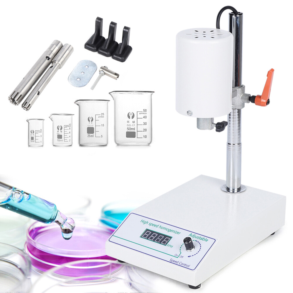 FSH-2A Adjustable High Speed Homogenizer Lab Disperser Mixer 22000rpm 110V