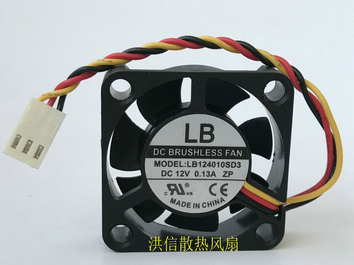 For LB 4010 LB124010SD3 DC12V 0.13A ZP 40*10MM 4 cm fan