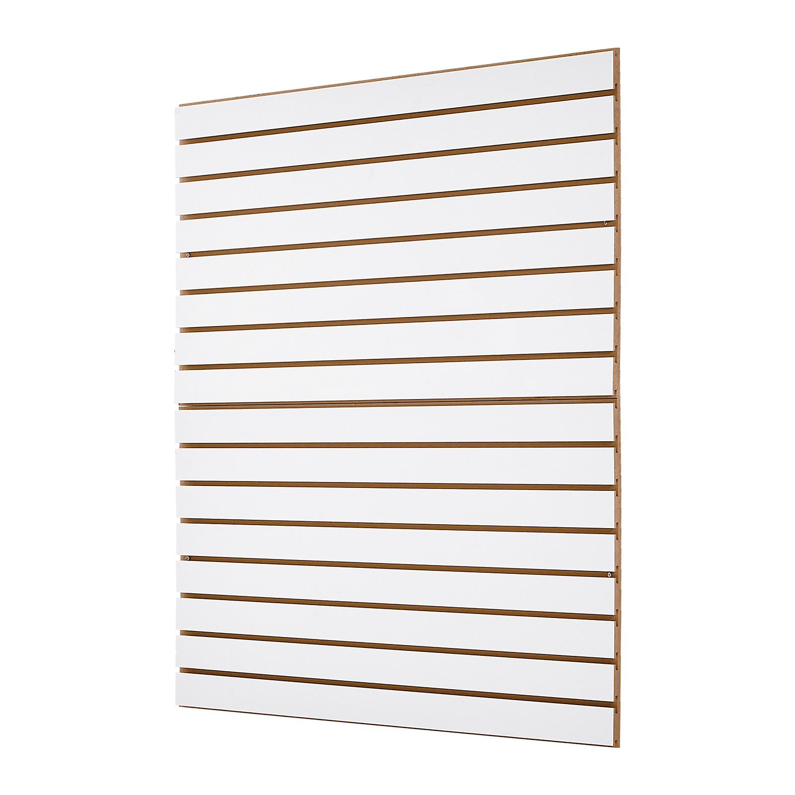 VEVOR 4 x 4 ft Slatwall Paneling MDF White Garage Slatwall with Modular Design