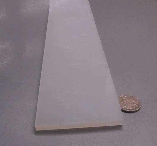 Polypropylene Bar 1/4″ (.250″) Thick x 2.50″ Wide x 48″ Long, 4 pcs, 16 feet