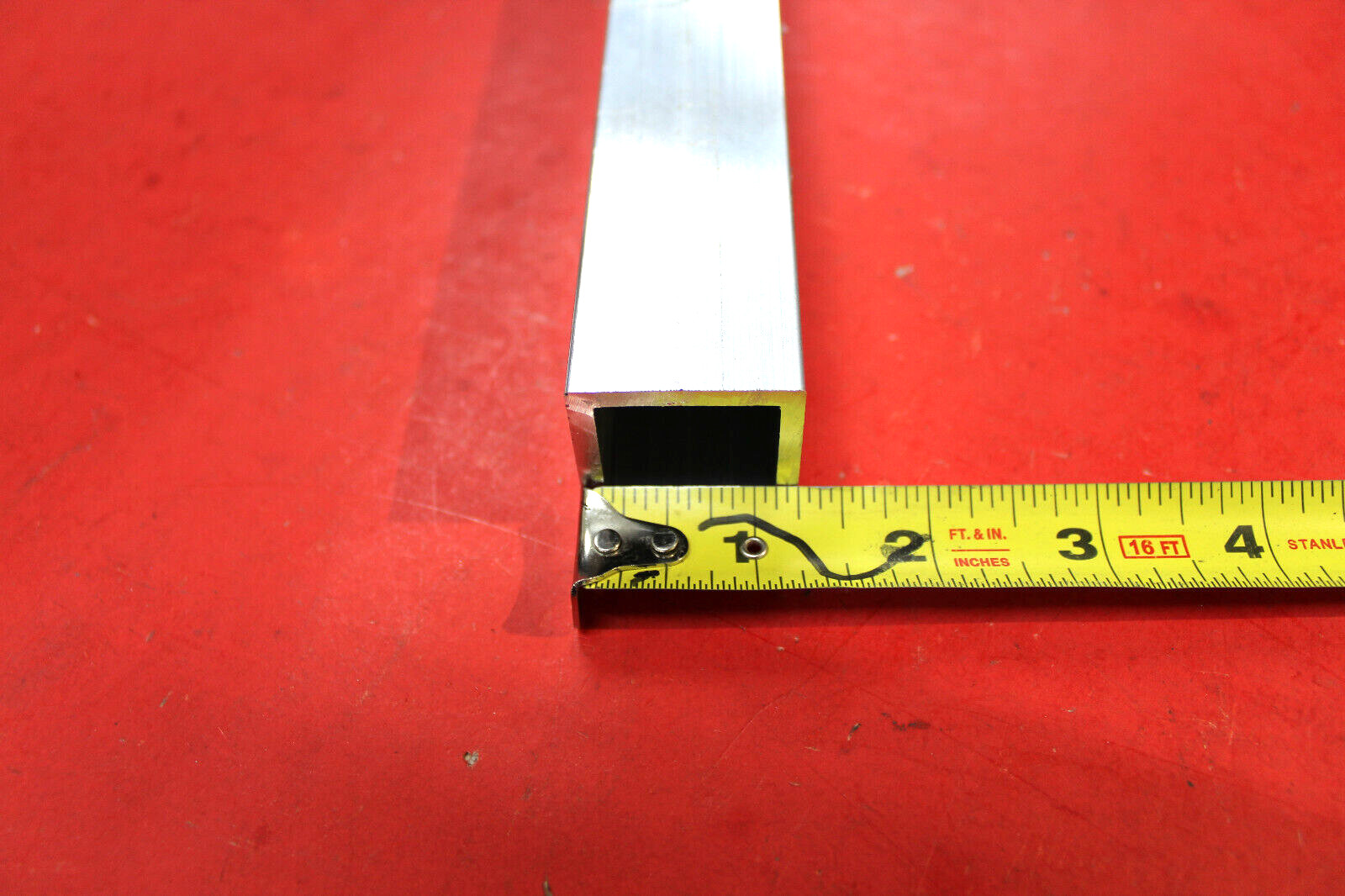 1-1/4″x 1-1/4″x 1/8″ Wall x 40″ Long ALUMINUM SQUARE TUBE 6063 T52 New