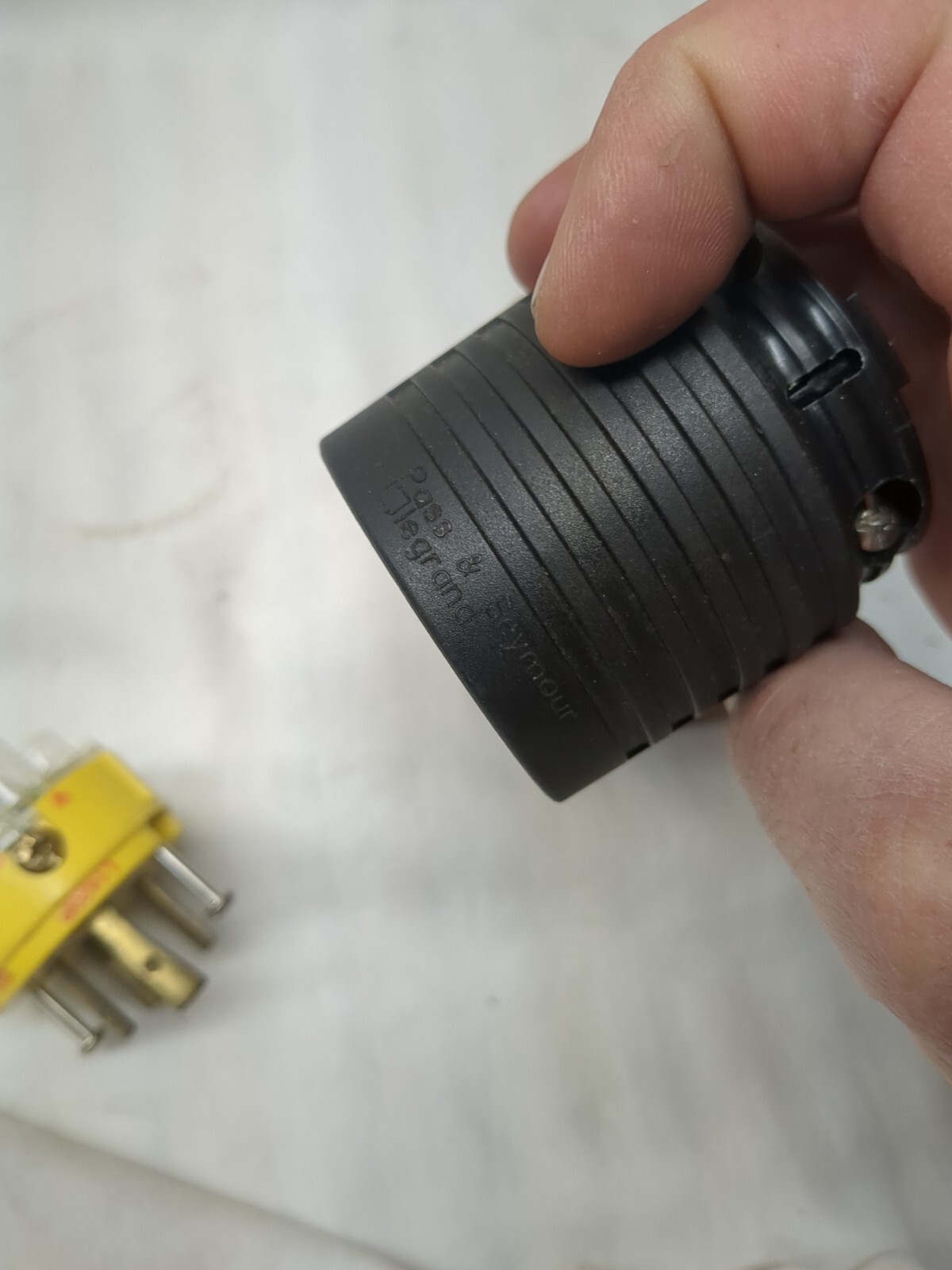 P&S NEMA L14-20P L1420P 20 Amp 125V 250V Locking Male Ground Plug Generator Cord
