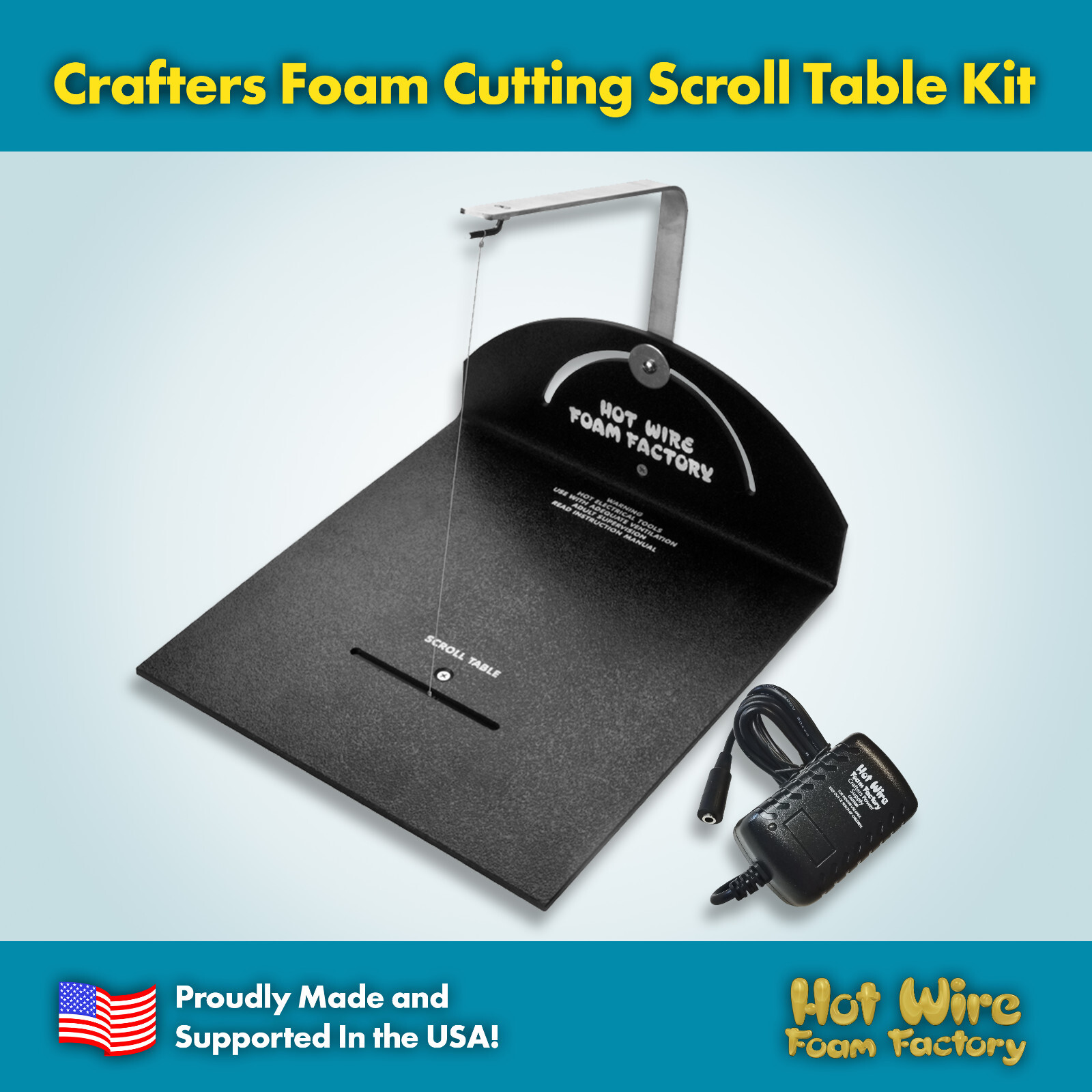 Hot Wire Foam Factory Original Scroll Table Foam Cutter #K03