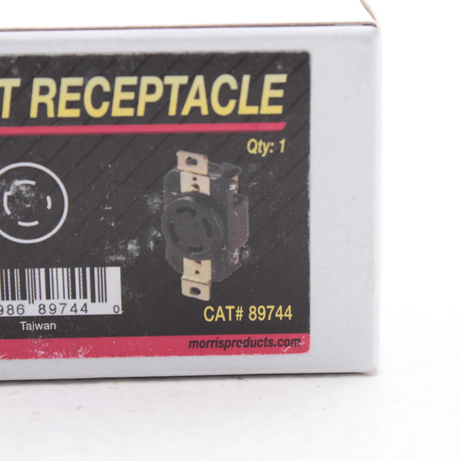 Morris 89744 Twist Turn Locking Receptacle Outlet NEMA L14-30R 30A 125/250V