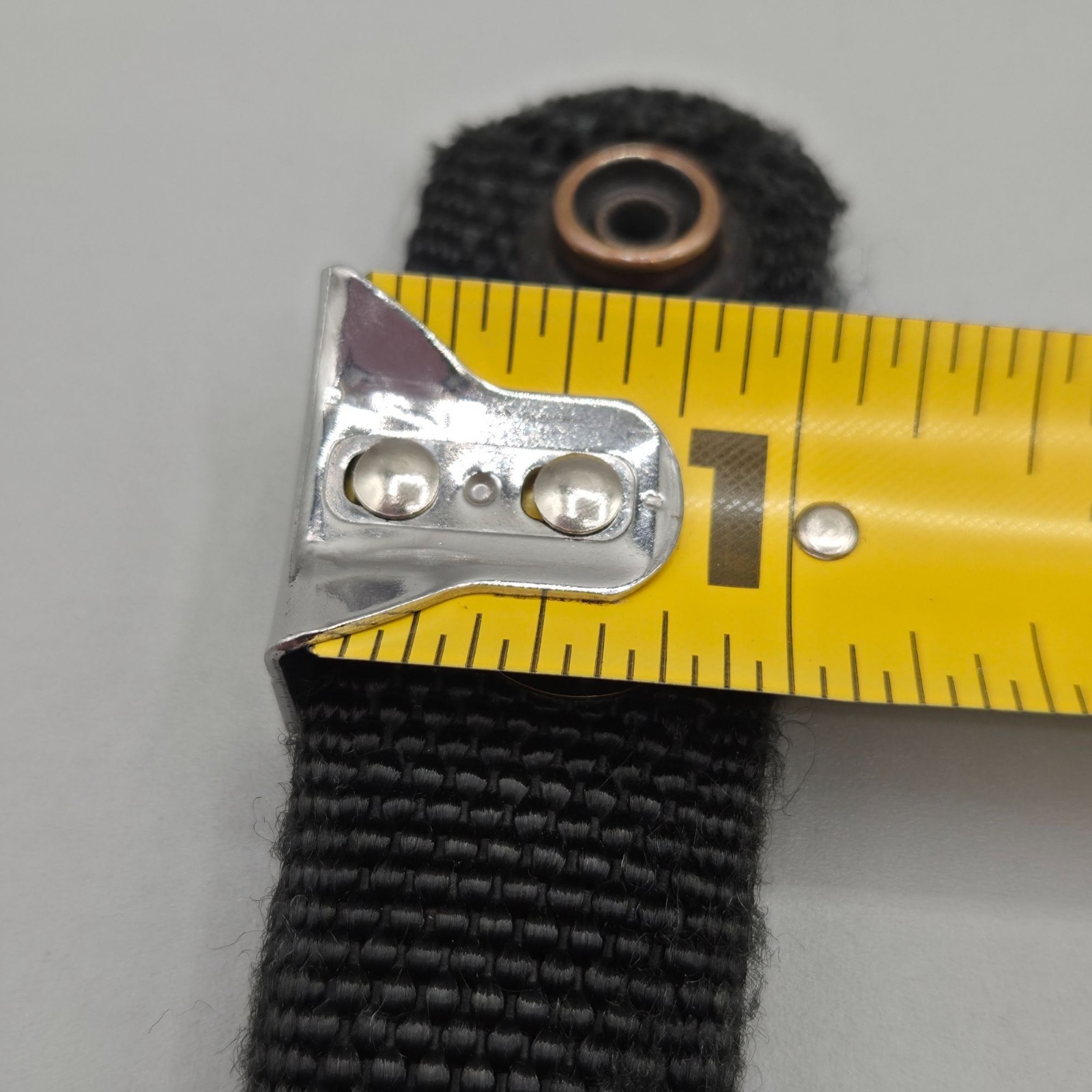 Bianchi AccuMold Belt Keepers Tactical Heavy Duty Black Woven Nylon Web Set of 3