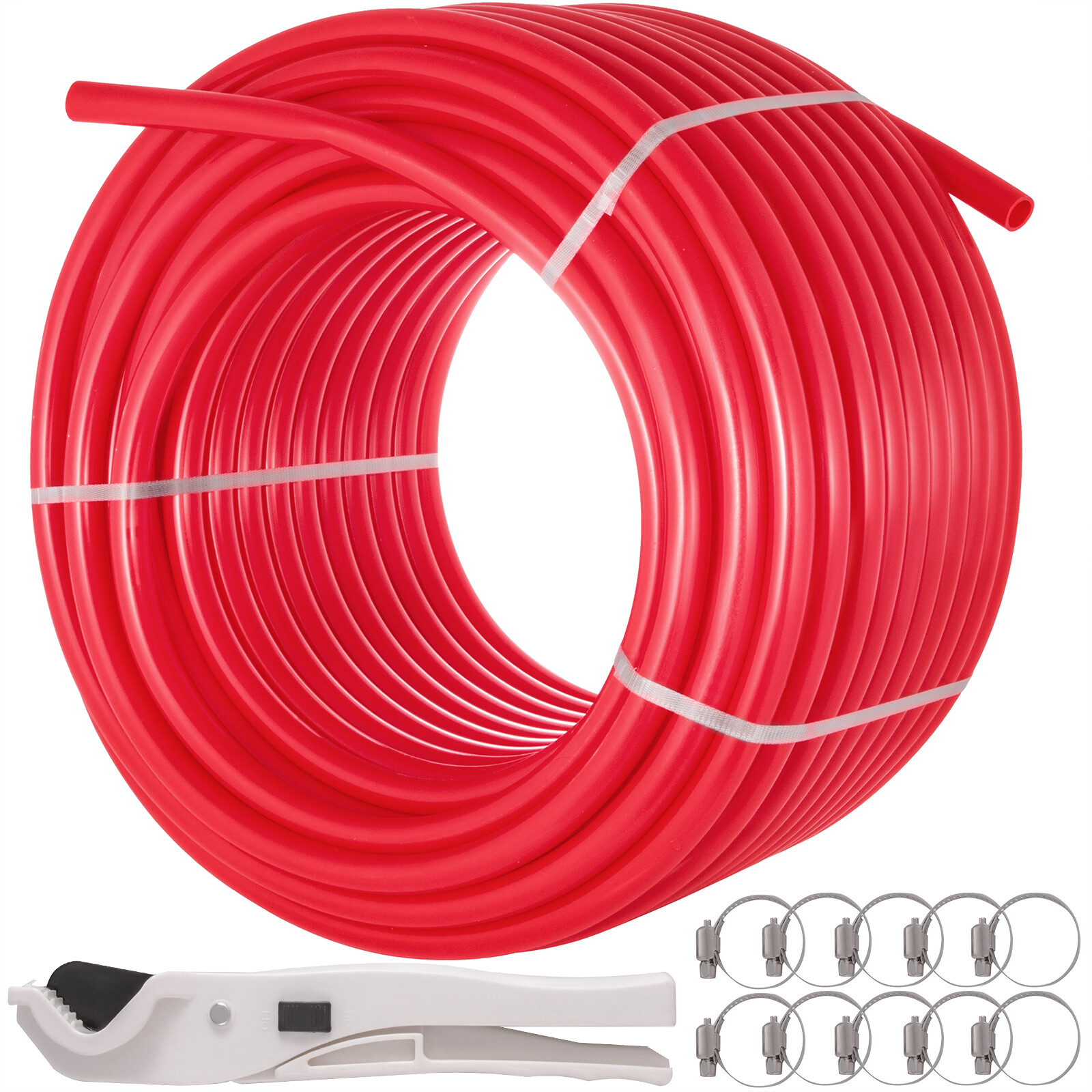 5/8 x 500ft Pex Tubing Oxygen Barrier O2 EVOH Red Radiant for in Floor Heat
