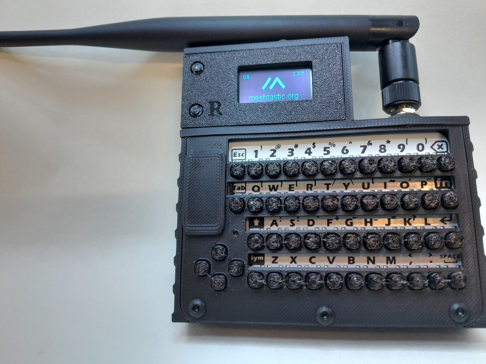 Meshtastic STAND ALONE node READY TO USE Heltec V3 3000mah battery BLACK
