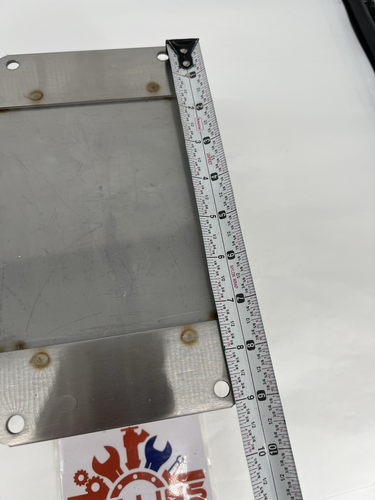 Nvent Hoffman A8064CHNFSS, SS JIC BOX, Type 4X, 8x6x4, Stainless 304, NEMA 3RX