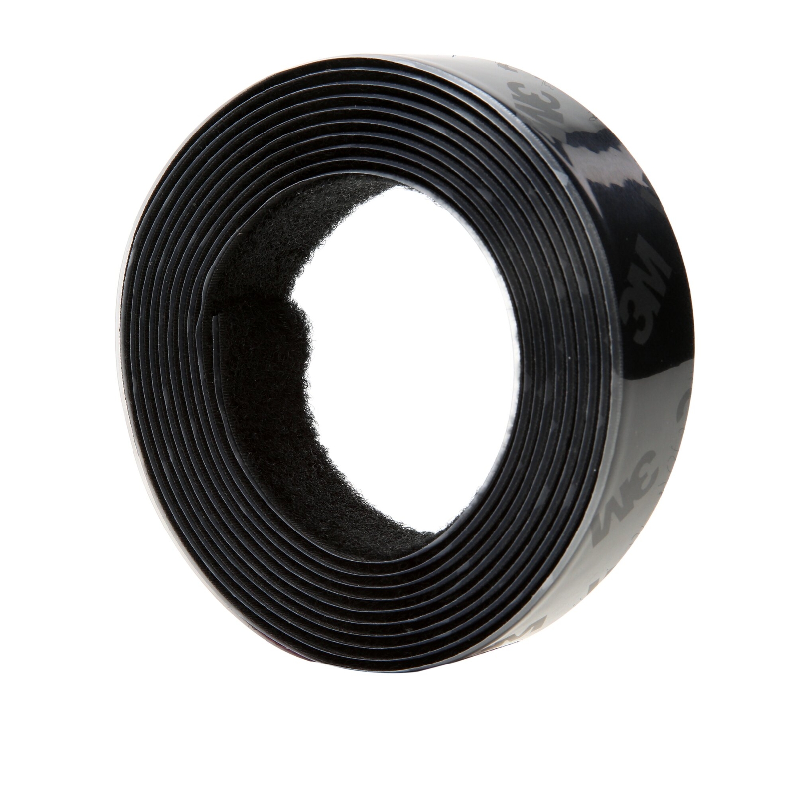 3M Hook/Loop Fastener TB3571/TB3572, Black, 1 in x 10 ft, 1 mated stripper bag