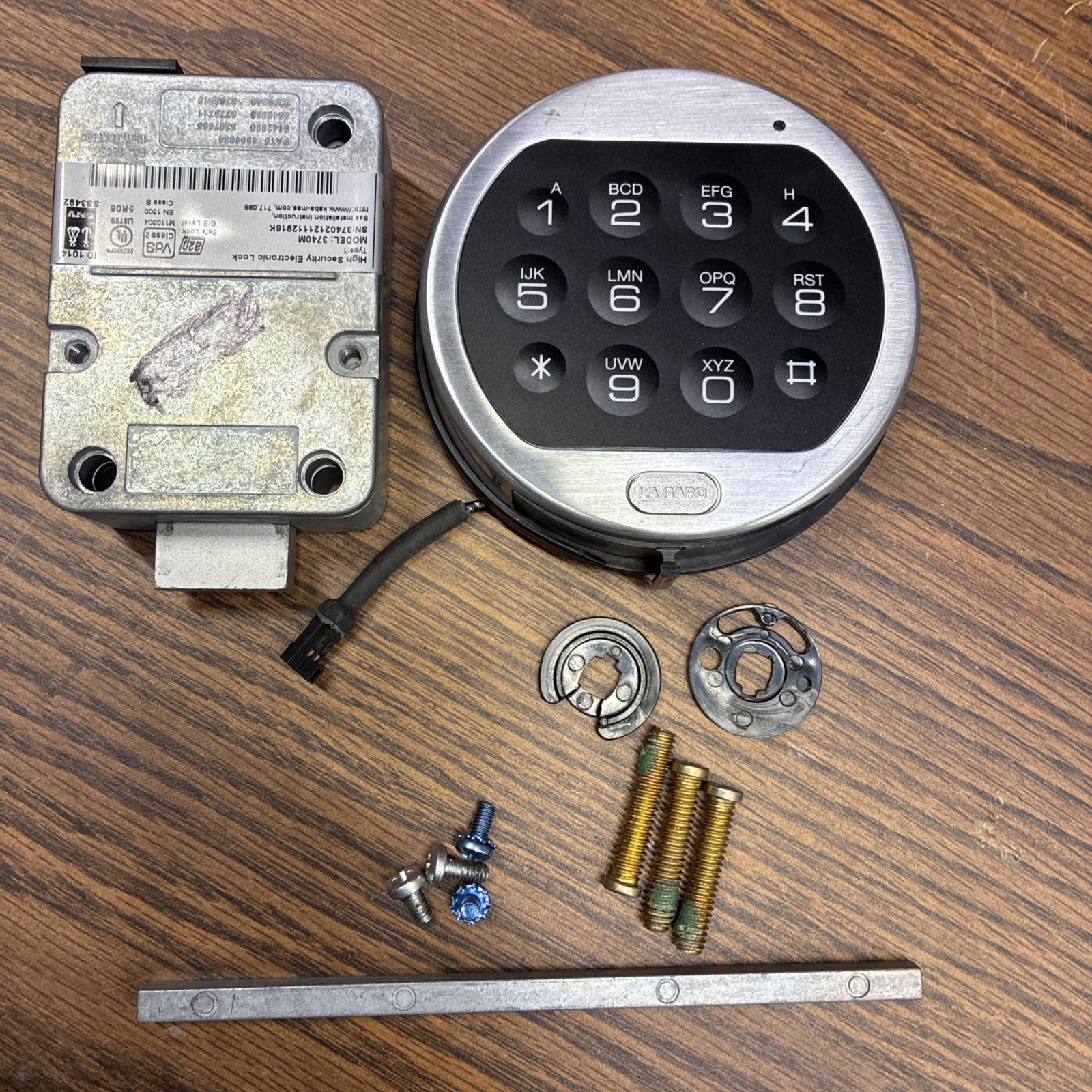 LaGard “Basic” Electronic Combination Lock Kit W/3750 Keypad Refurb Complete Kit