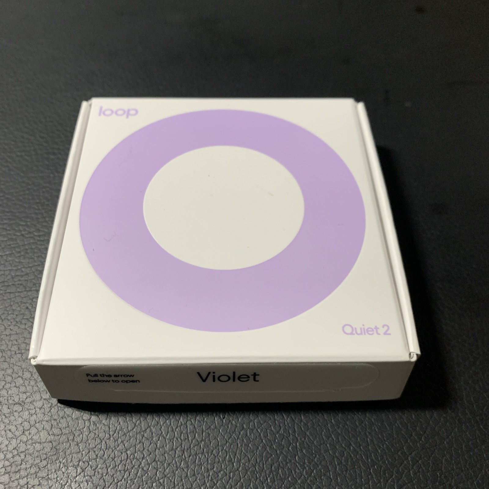 Loop Quiet 2 Earplugs for Noise Reduction Violet New Open Box New