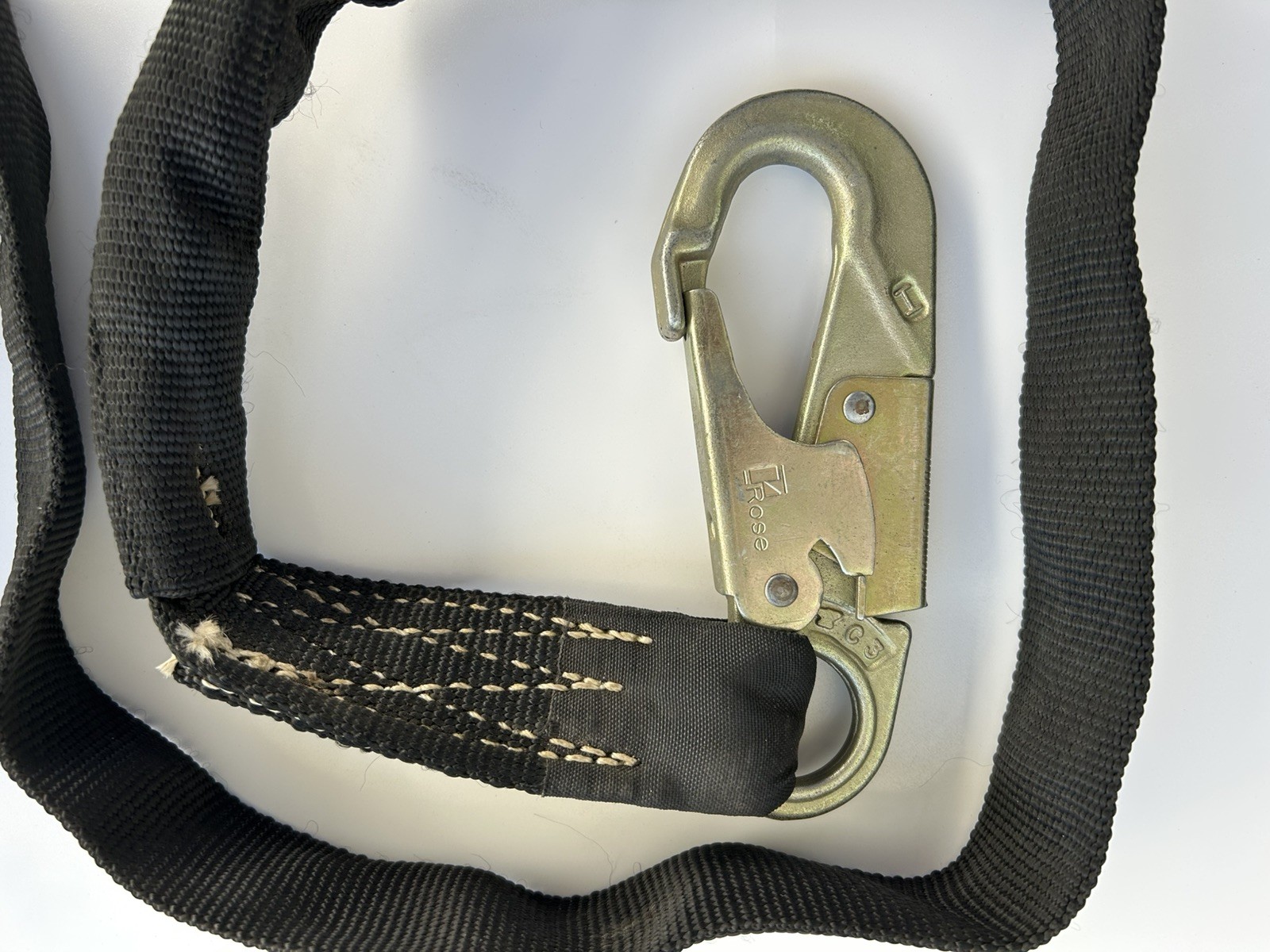 MSA Shock Absorbing Lanyard 1003020 B 6 ft. Safety Lanyard