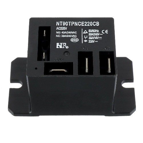 NT90 AC220 10X Power Relay AC 220V Coil 30A 40A SPDT 1NO 1NC Fla Size: AC 220V