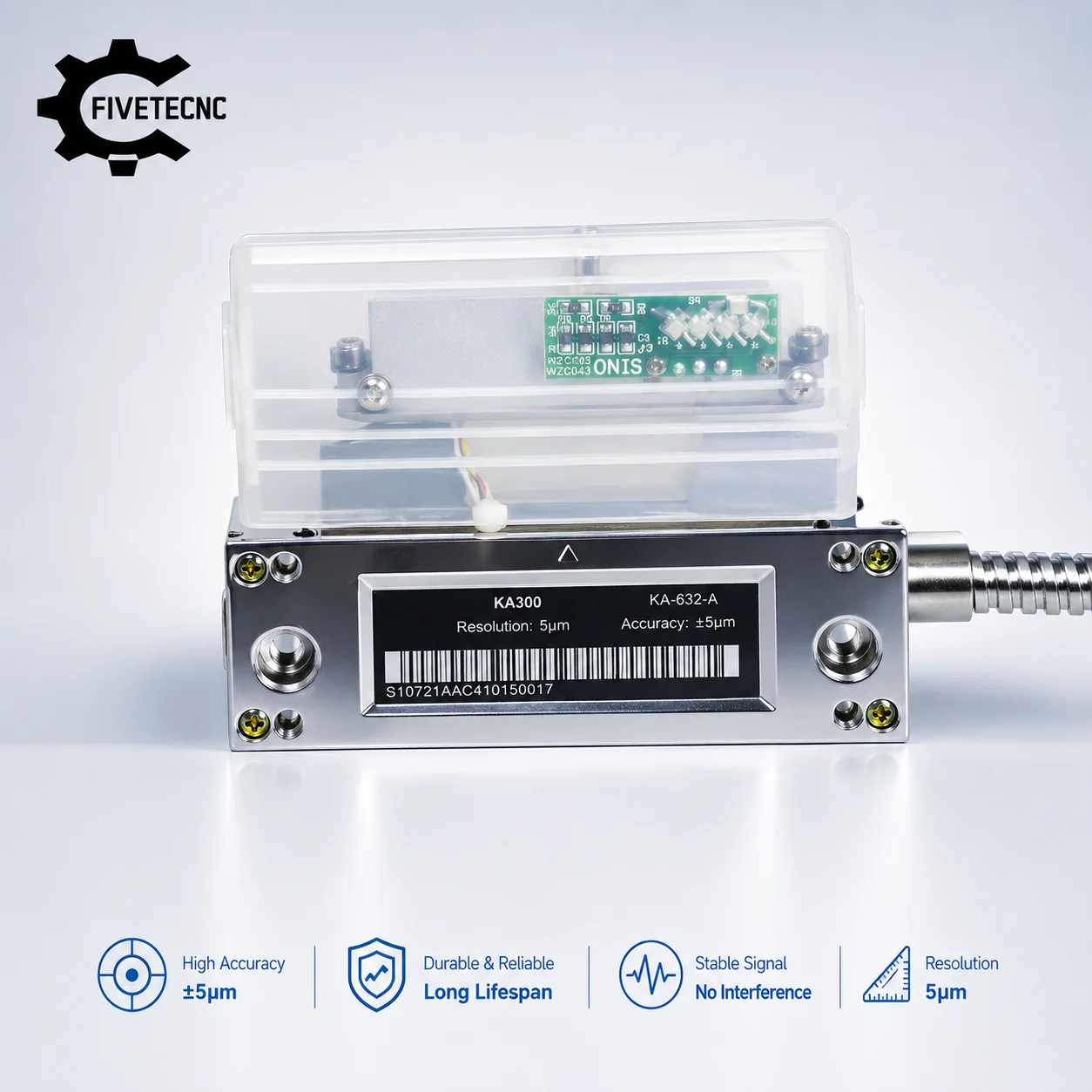 Reader Head Sensor Encoder for KA300 KA600 Linear Scale Series TTL 5V 0.005MM