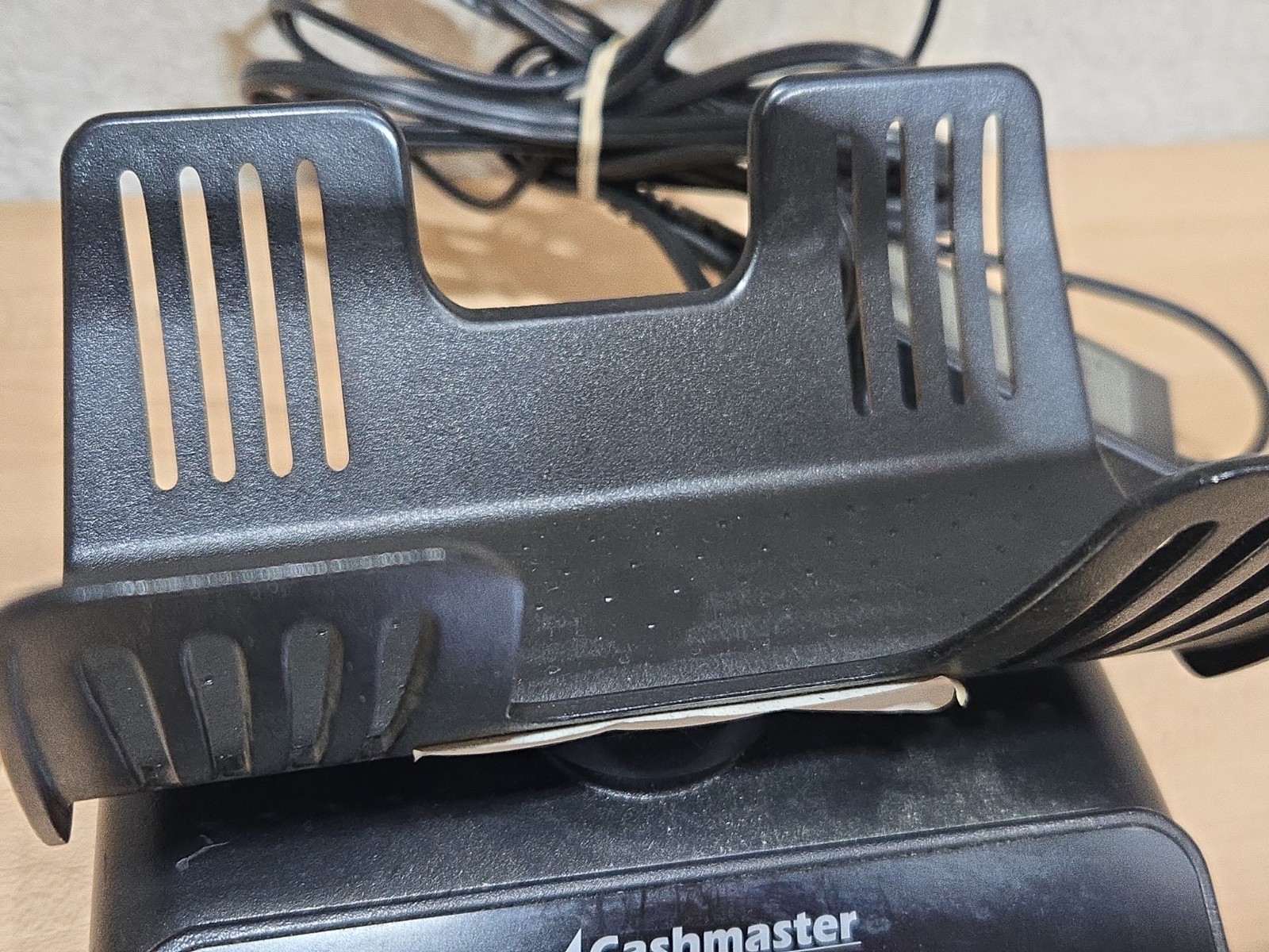 Cashmaster International Sigma 105 Cash Counter Scale Basket w/ Charger TESTED