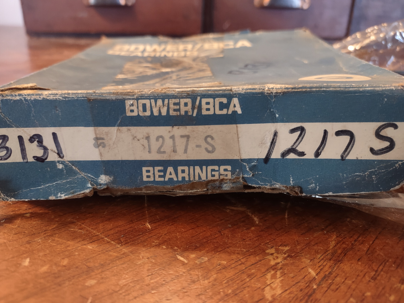 New Genuine Bower BCA 1217 1217-S Roller Ball Bearing NOS OEM