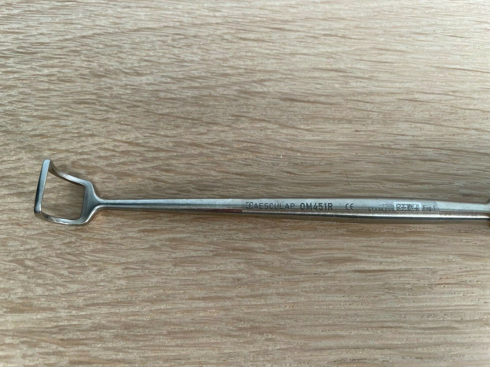 Aesculap OM451R ENT Adenoid curette #1