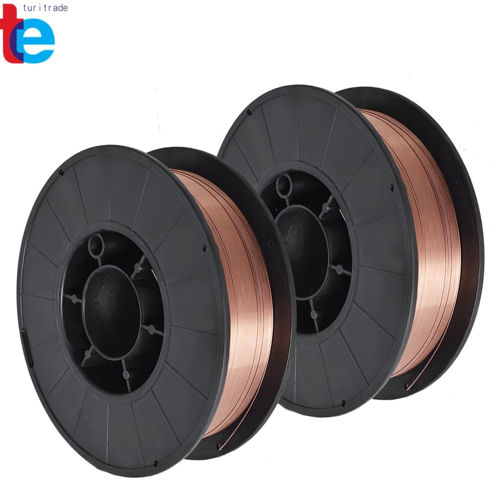 11-lb Roll ER70S-6 .030″ (0.8mm) Mild Steel MIG Welding Wire 2 Pack