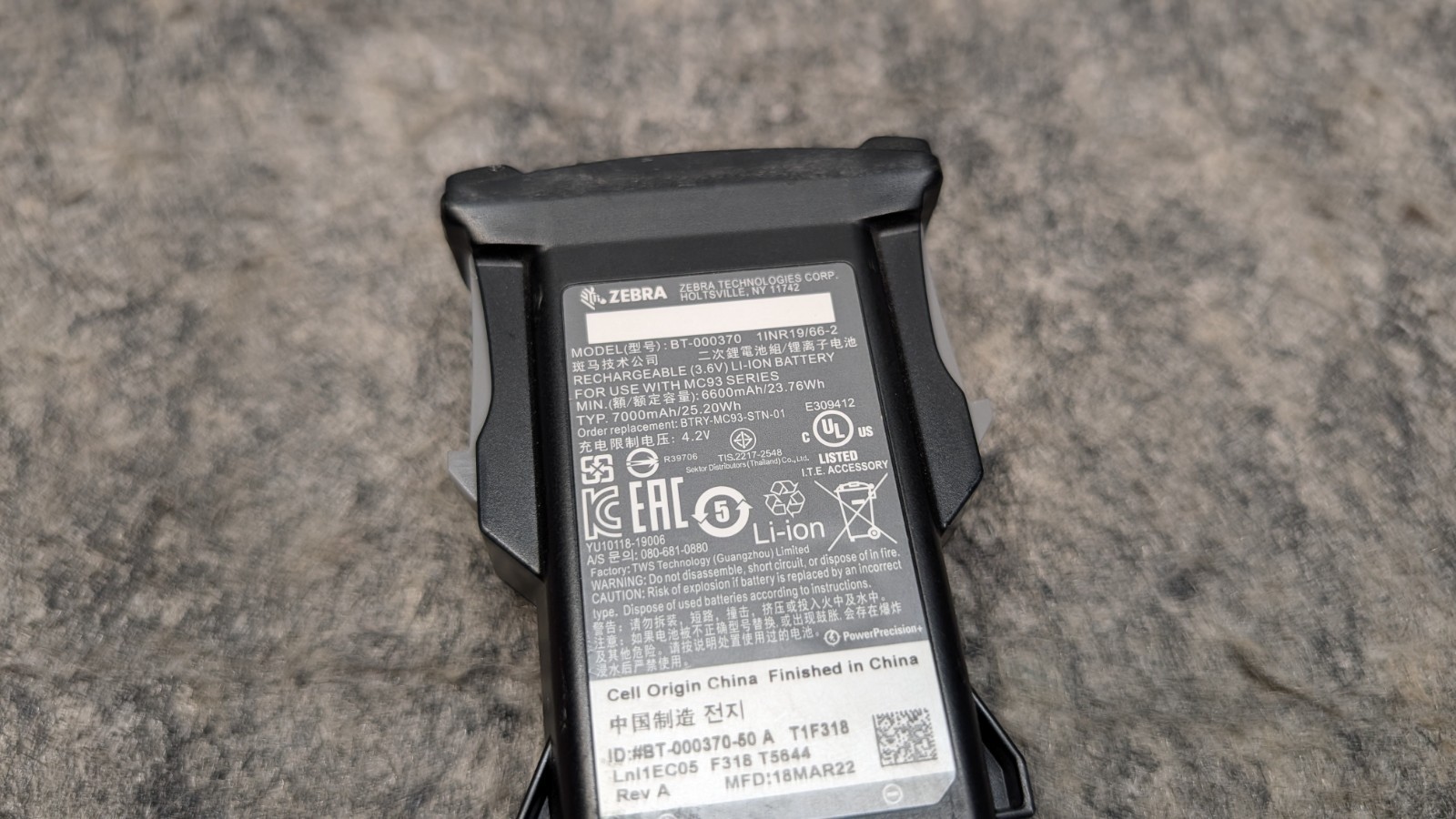 Zebra MC93XX MC930P-GSFEG4NA 29-Key 4.3in Barcode Android Mobile