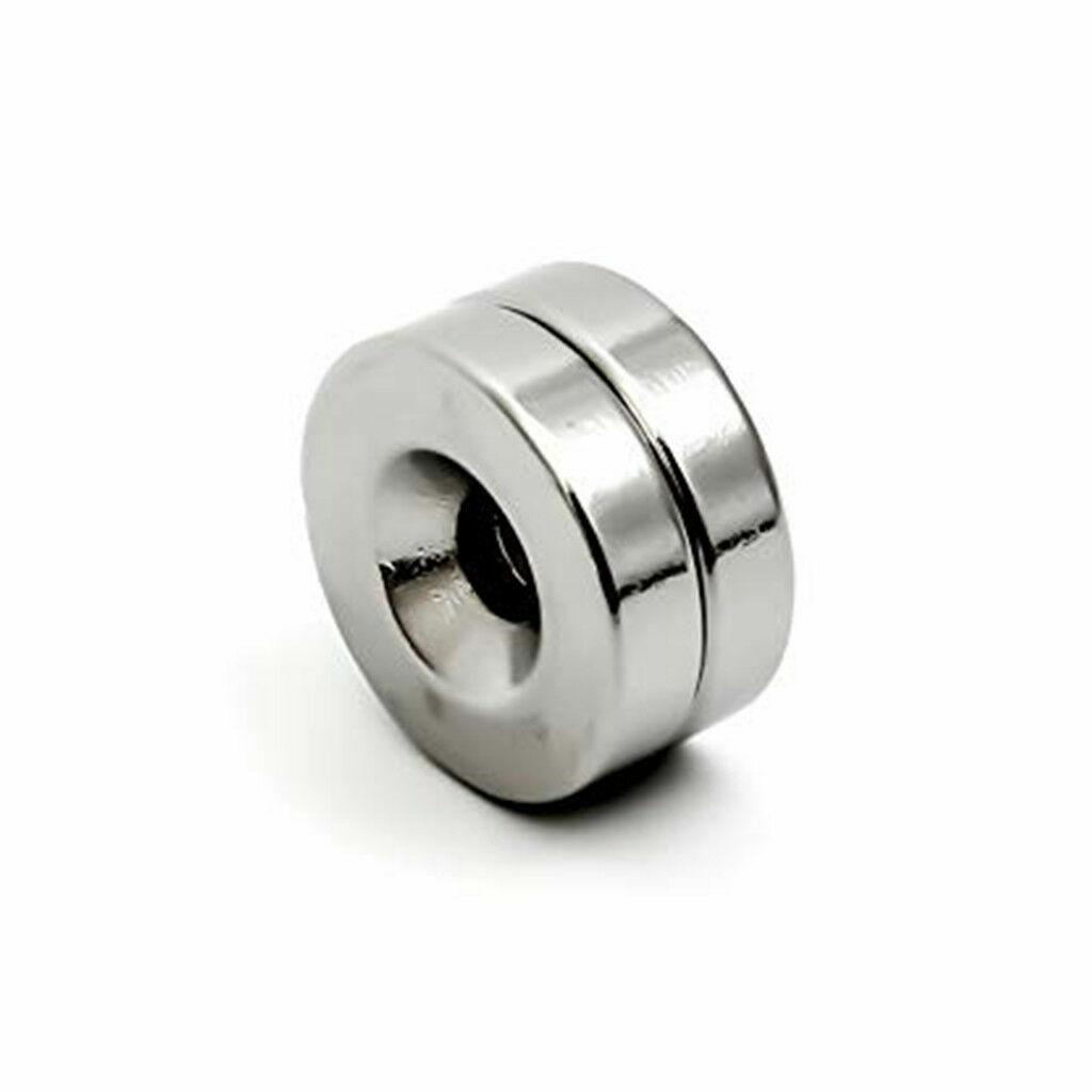 US N35 Countersunk Ring Round Disc Strong Magnets Rare Earth Neodymium Hole