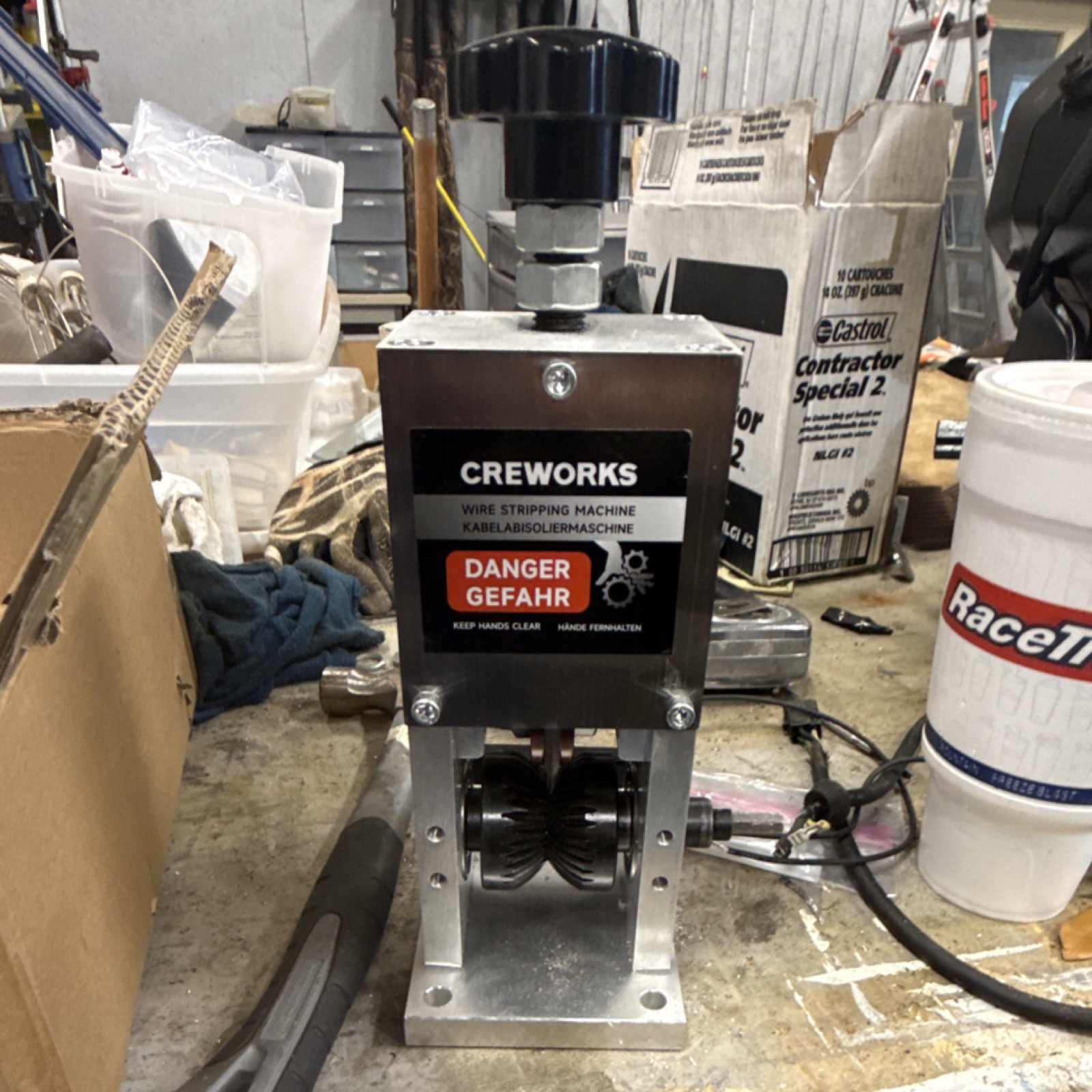 Creworks Wire Stripping Machine