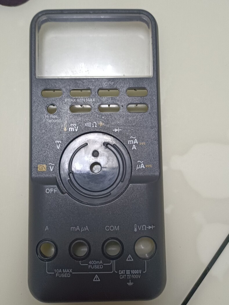 1PC Fluke 87V / 87-5 Front Bottom Case Multimeter Housing Replacement #W