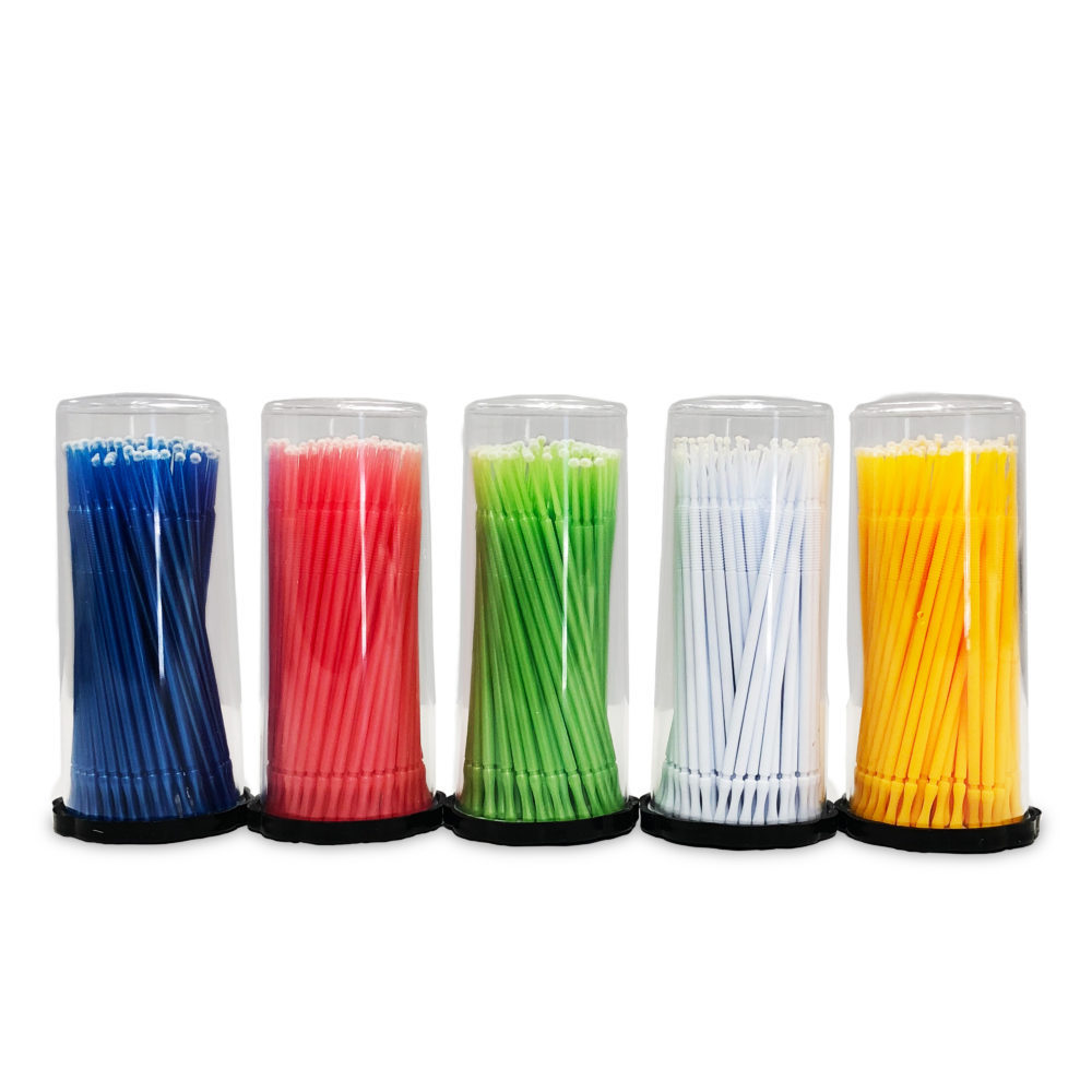 400 Microbrush Micro Brush Applicator Tips Regular, Fine, Super Fine Dental