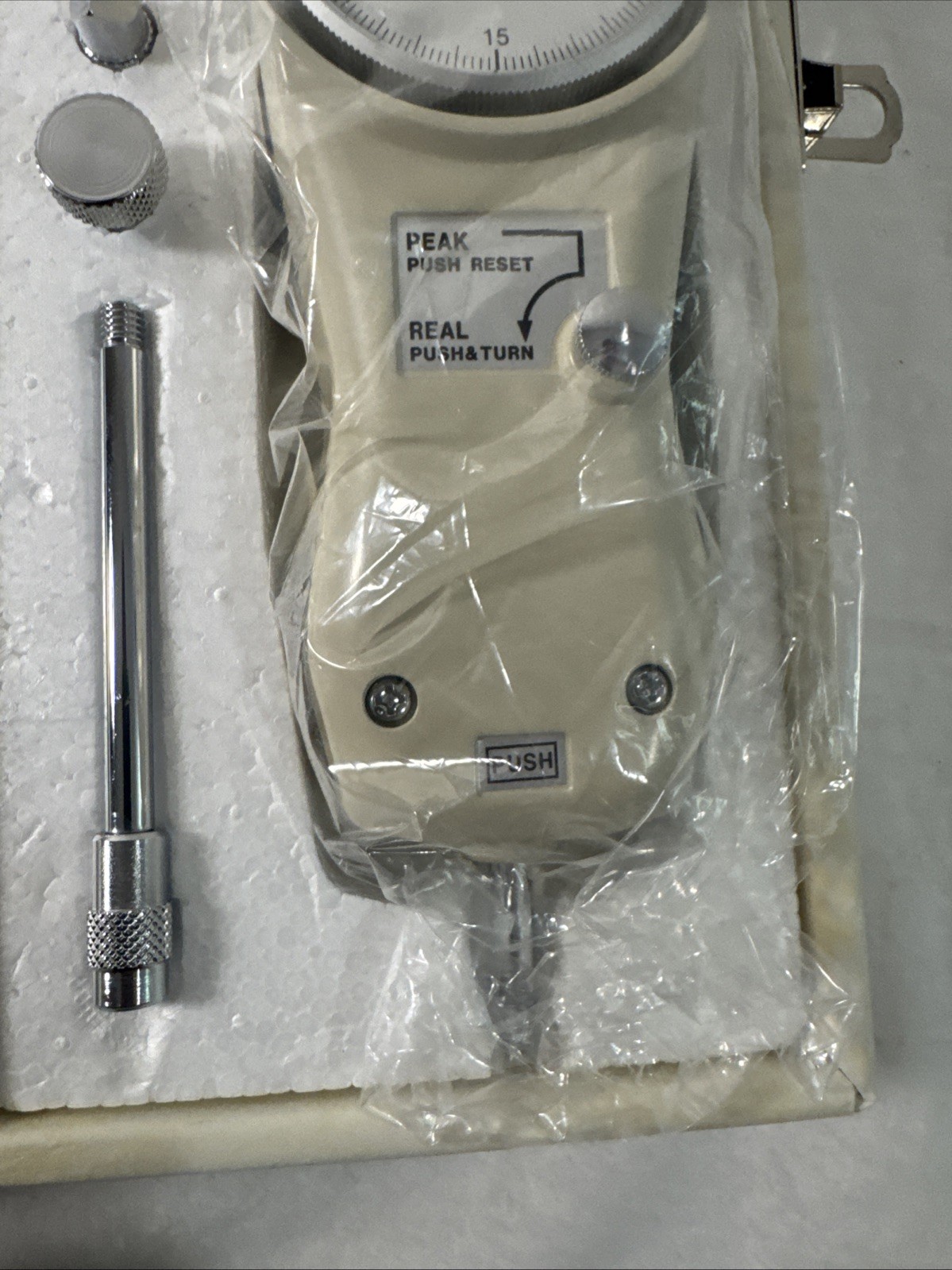 SHIMPO MF30 Mechanical Force Gauge 30LB X0.2LB