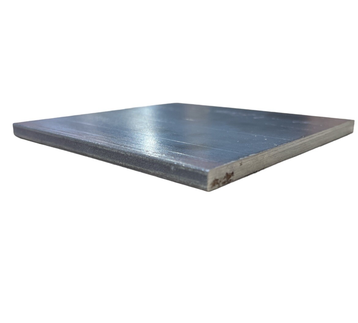 4 1/2in x 4 1/2in x 1/4in Steel Flat Plate (0.25in Thick) A-36 Grade Steel