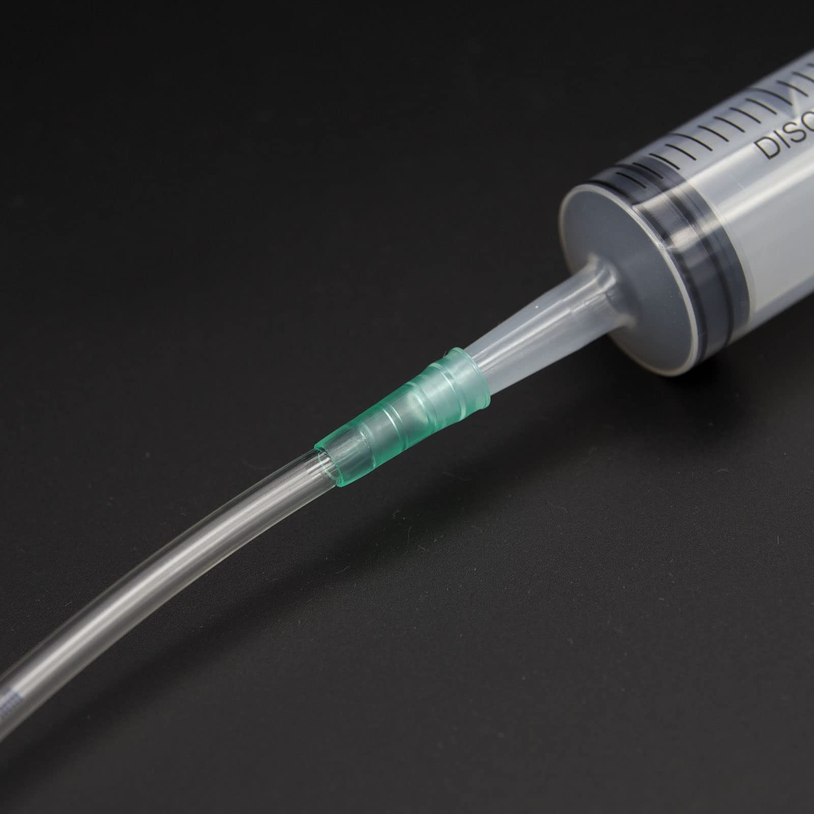 8Pcs Plastic Syringe Set 60ml 20ml Industrial 20 milliliters, Transparent