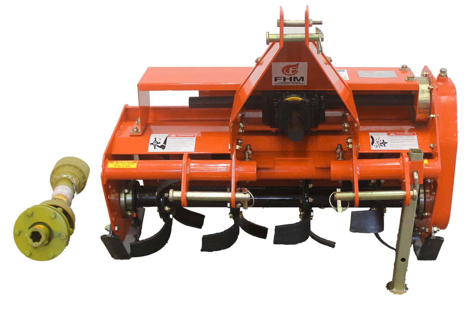 33″ Tiller Cat.I 3pt 14+hp (FH-TL85) ~Adjustable Offset& SlipClutch Driveline
