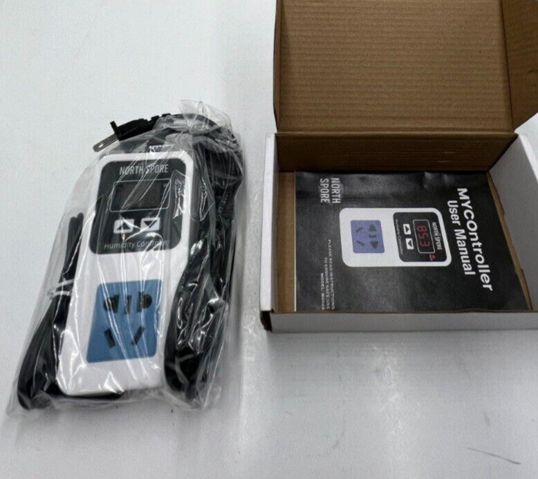 (QTY 2) North Spore W2023 MYCOntroller Humidity Controller Hygrometer 110-220V