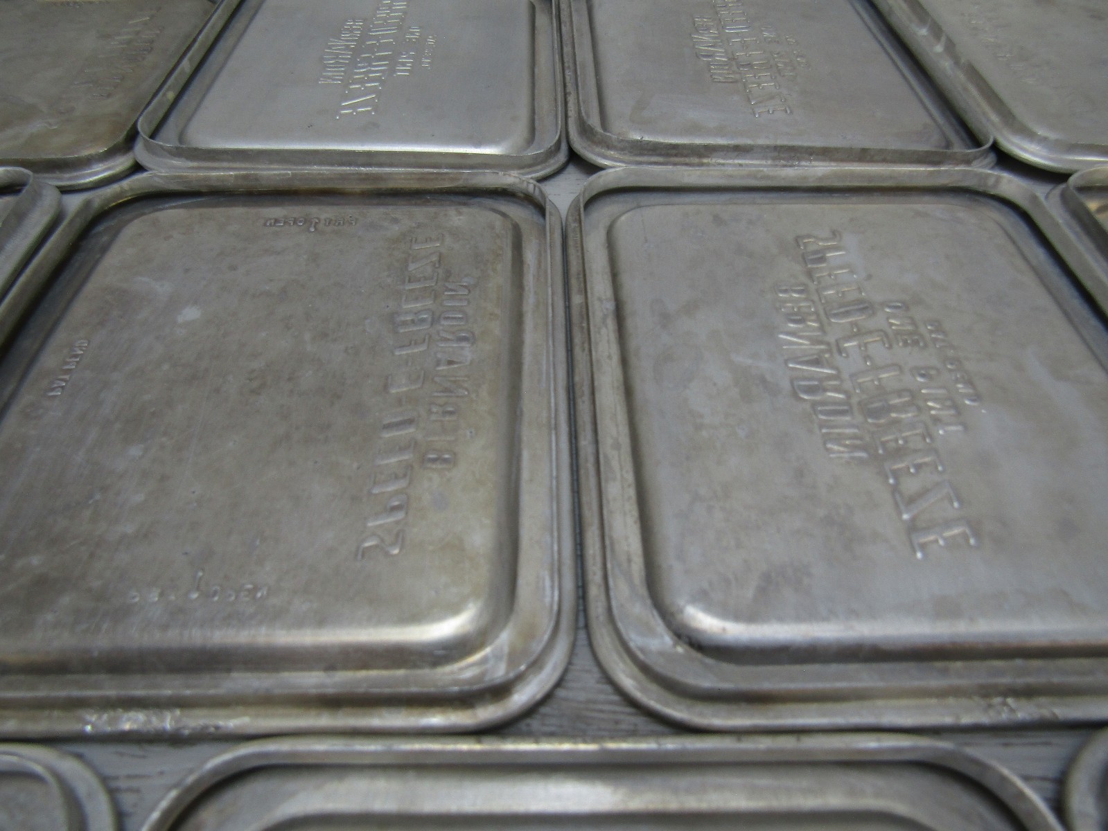 (11 PC) 5.25″x 4.38″ x 1.75″ Metal STORAGE SMALL PARTS CONTAINER STACKABLE