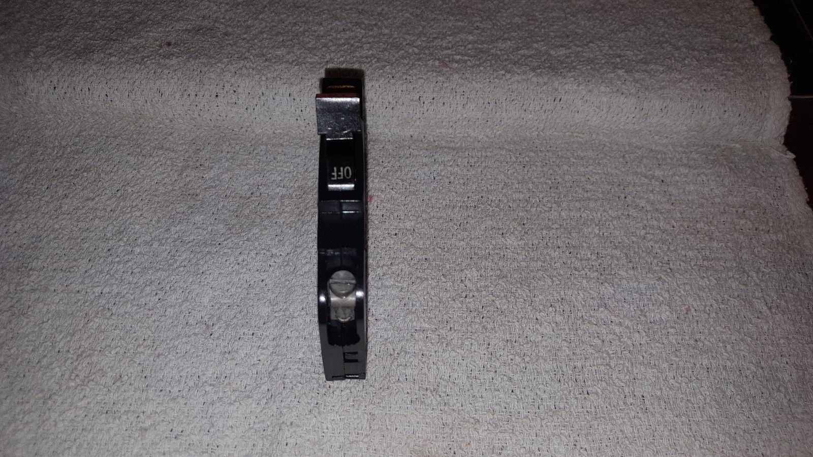 FPE NC115 15 Amp 1 Pole Stab-Lok Type NC Thin Federal Pacific Red Handle
