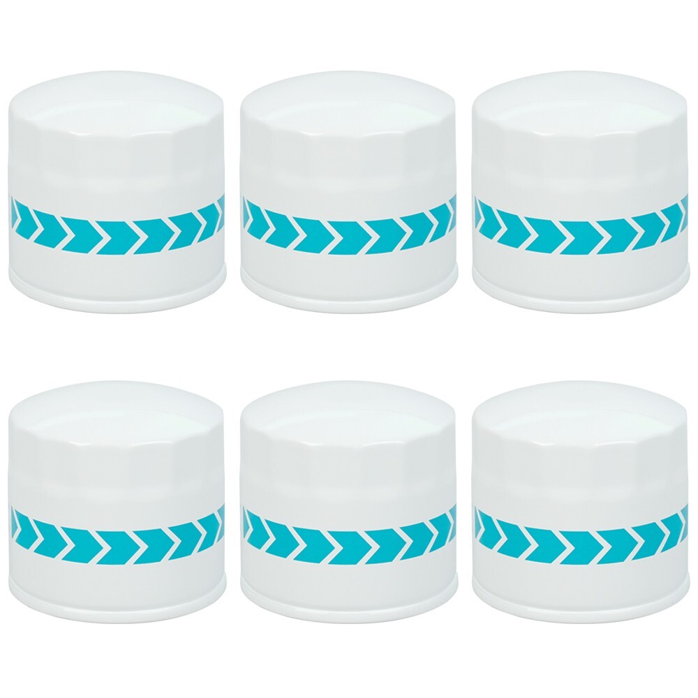 6PCS Oil Filter HH164-32430 for Kubota L2800 L2850 L2900 L2950 L3000 L3010 L3130