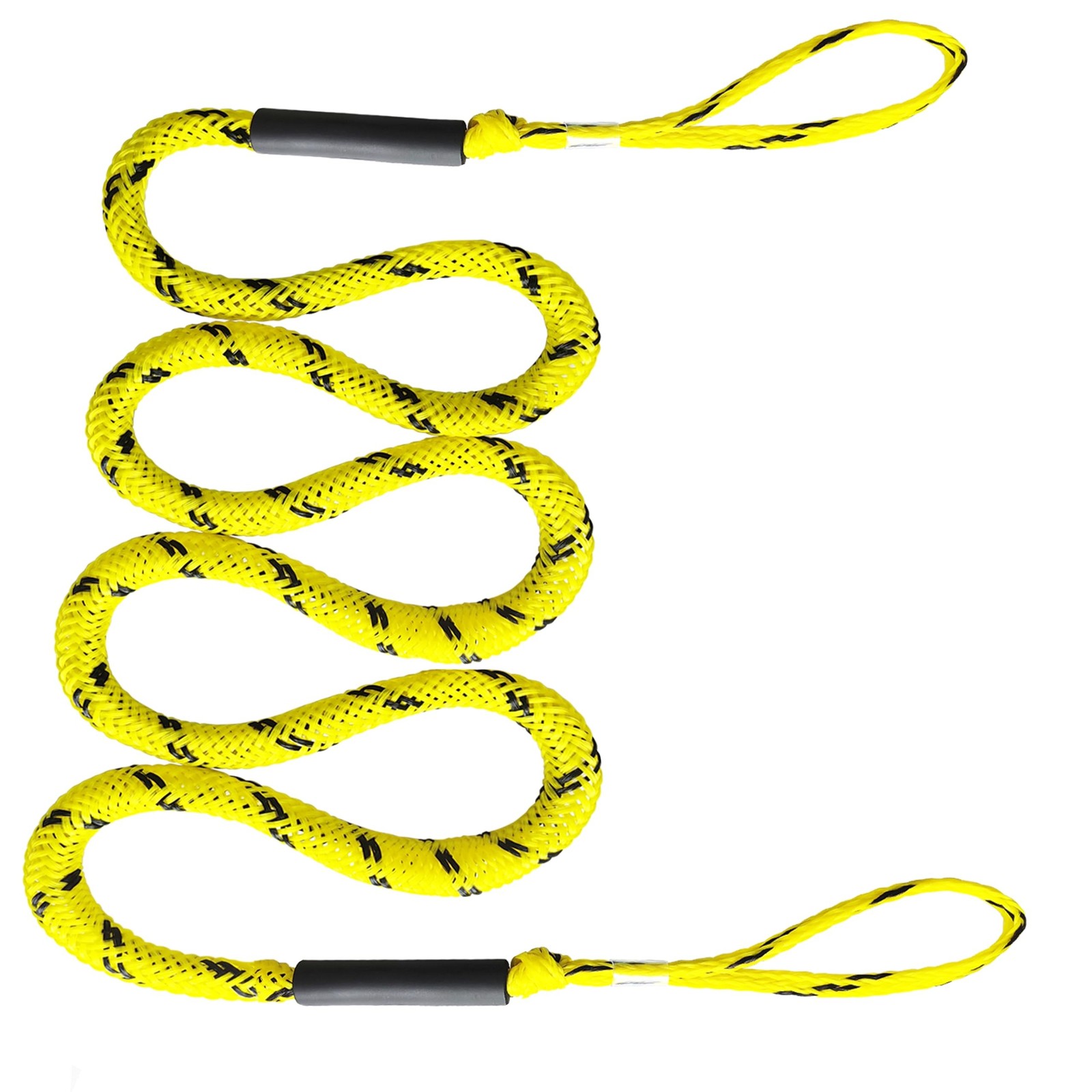 Bungee Dock Lines with Loops for Boats – Lightweight Elastic Pontoon, Deck