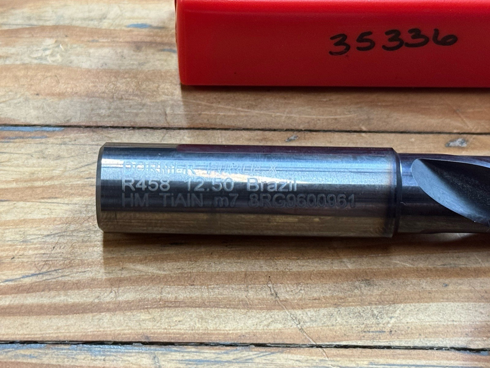 NEW Dormer 5980426 R458 14mm Shank 12.5mm Force X Drill 3XD 107mm OAL