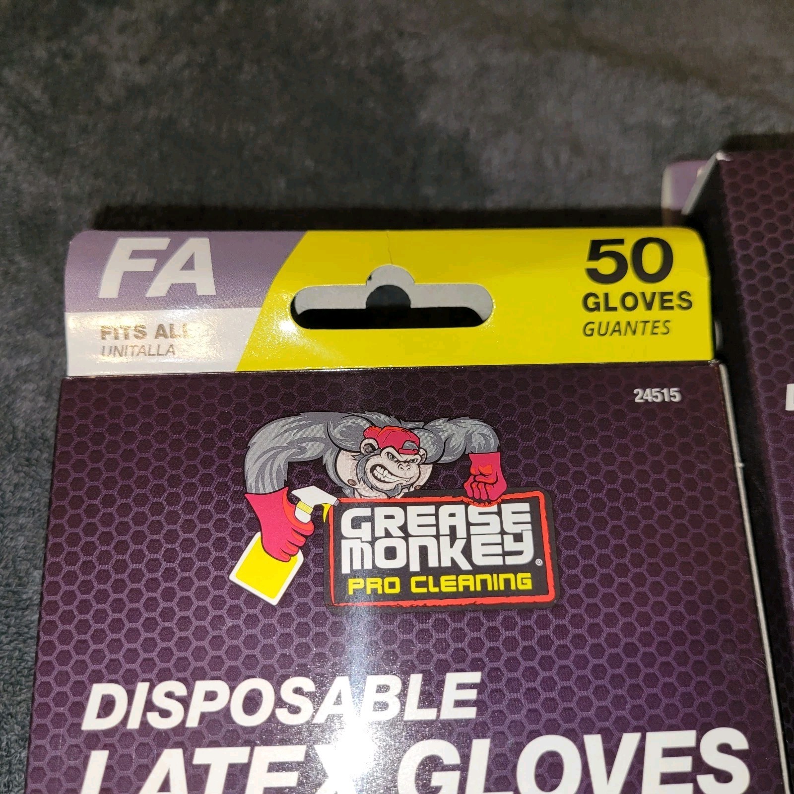 Grease Monkey Pro Cleaning Latex Free Nitrile Gloves 2 Boxes of 50